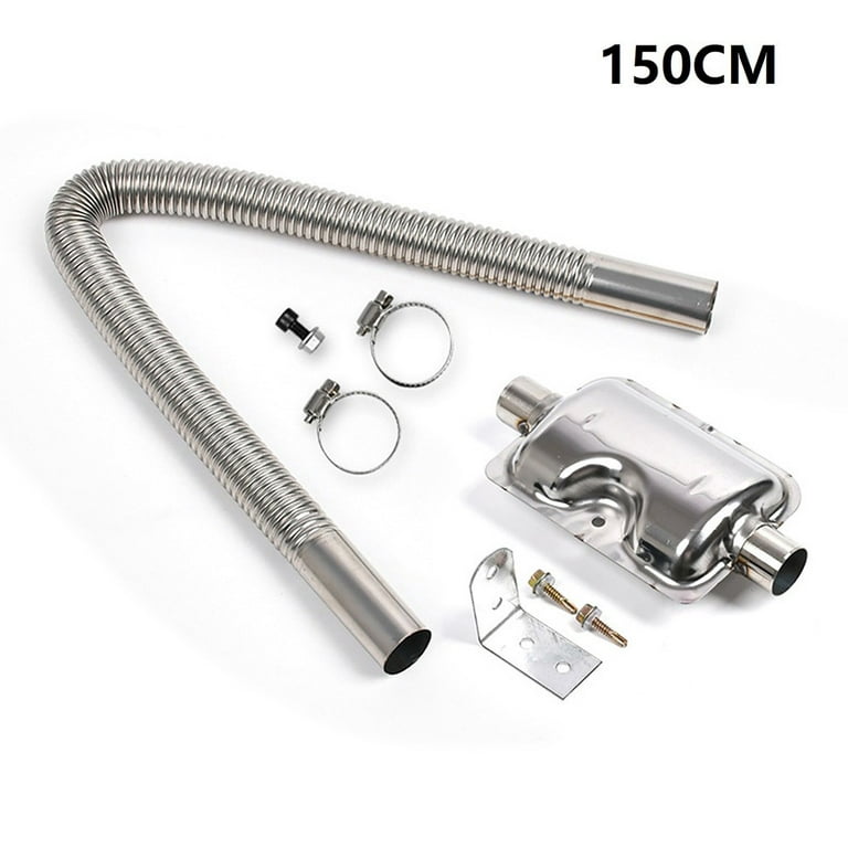 100cm Car Air Parking Heater Exhaust Pipe Hose Tube Stainless Steel Fuel  Tank Exhaust Pipe for Diesel Heater