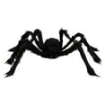 thumbnail image 1 of 200Cm Giant Size Fake Spider Decoration, Hairy Realistic Scary Design With Detailed Legs And Red Eyes, Perfect For Halloween Party, Yard, Indoor Outdoor Prank And Scary, 1 of 7