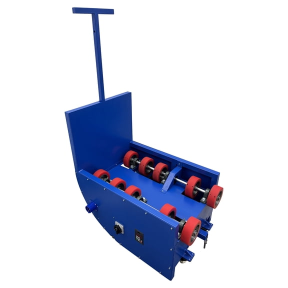 200L Electric Iron Drum Rotator Mixer Portable Industrial Oil Drum Roller 110V Carbon Steel