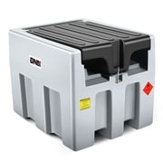200L Portable Diesel Tank 58 Gallon with 12V Electric Transfer Pump for Easy Fuel Transportation