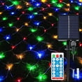 thumbnail image 1 of 200LED Net Mesh Fairy Curtain String Lights Home Party Wedding Christmas Decor, 1 of 12