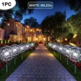 thumbnail image 1 of 200LEDs Solar Fireworks Lights Outdoor Waterproof Solar Garden Lights 8 Lighting Modes With Remote Control Decorations Light, 1 of 9