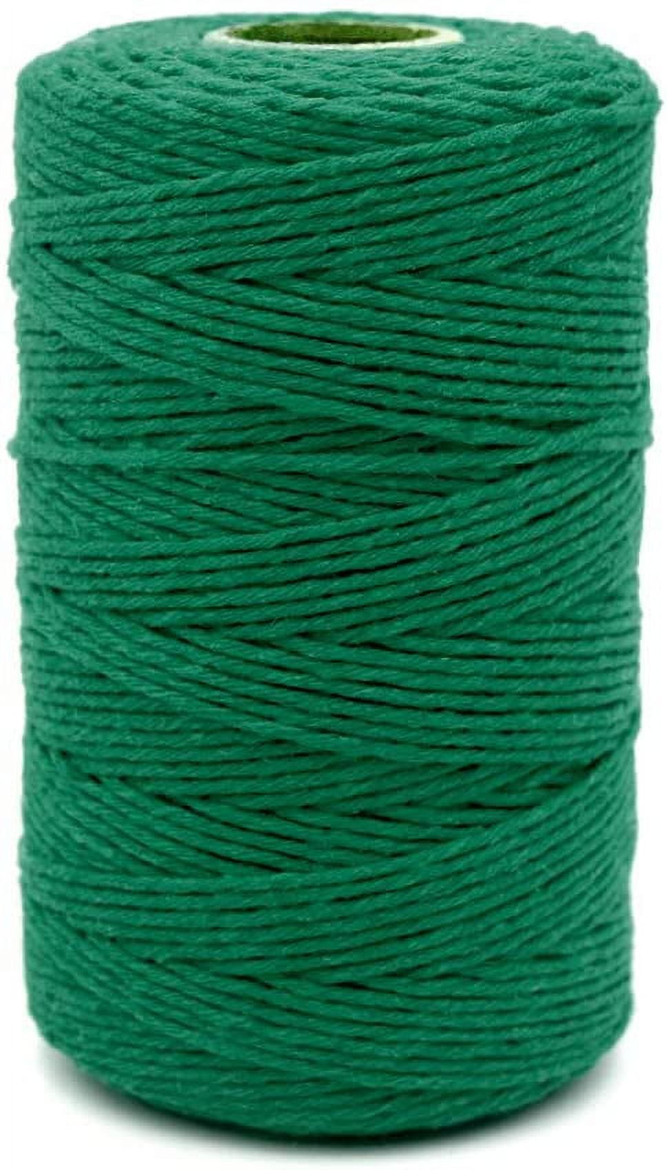 400 Meters/1312 Feet Cotton String,12-Ply Natural White String,Bakers Twine  for Tying Homemade Meat,Making Sausage,DIY Craft and Gardening