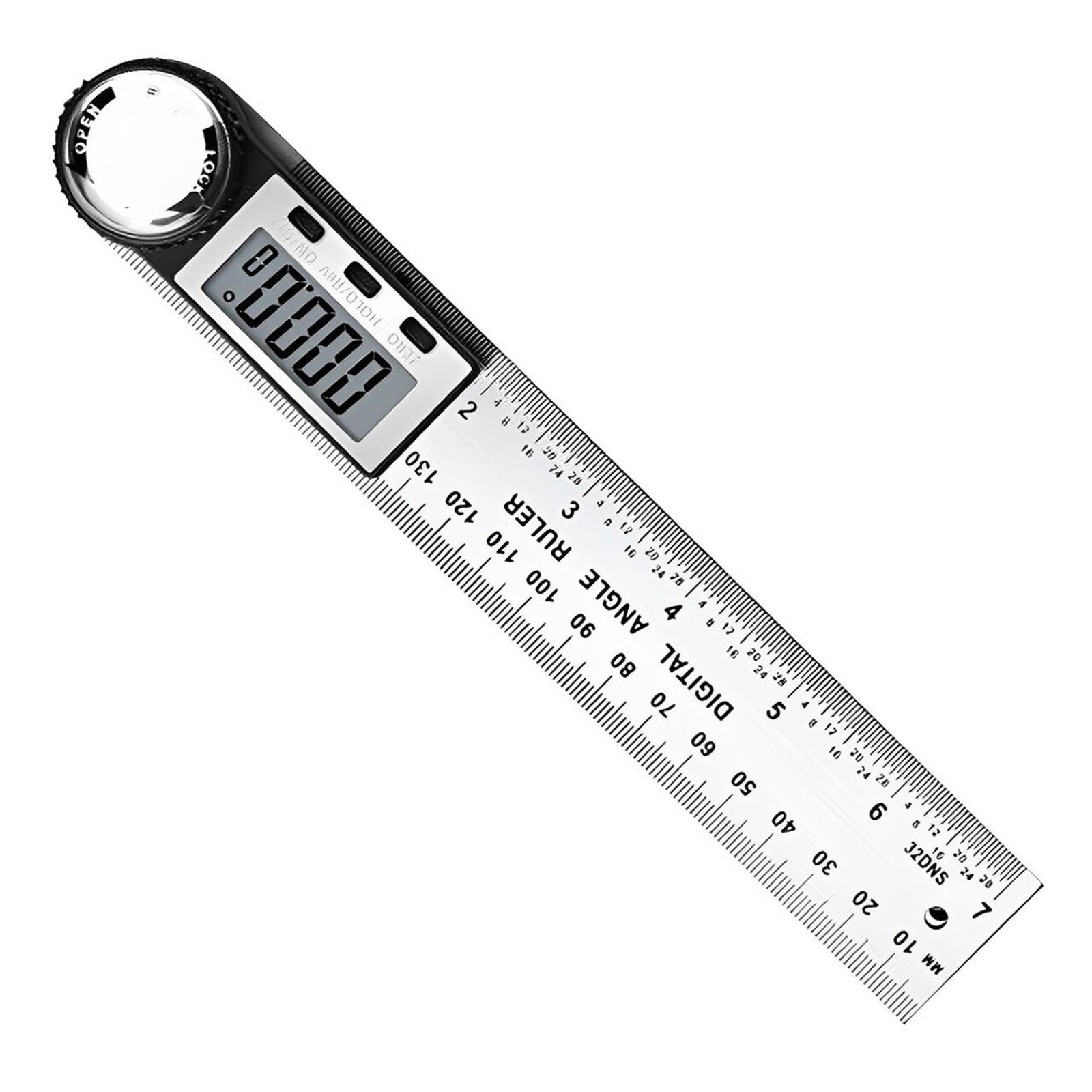 200MM 300MM Stainless Steel Digital Angle Ruler Electronic Goniometer ...