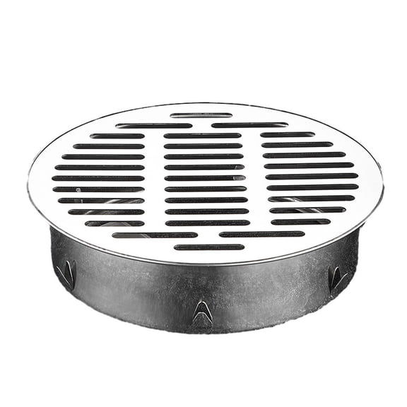 200MM Stainless Steel Floor Drain Outdoor Roof Anti-Blocking Floor Drain
