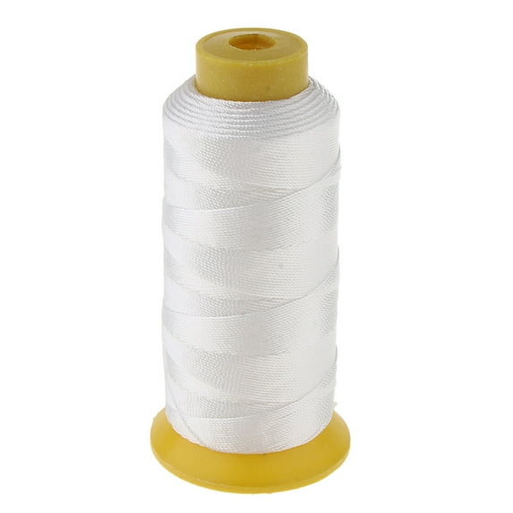 200Meters Heavy Duty Bonded Nylon Thread for Upholstery Canvas Leather White
