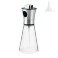 thumbnail image 1 of 200Ml Glass Stainless Steel Cooking Oil Spray for Olive Rapeseed Oil, Refillable Kitchen Sprayer Bottle for Air Fryer, Bbq, Salad, Baking, Camping, Restaurant & Home , 1× Funnel + 1× Spray Bottle, 1 of 5