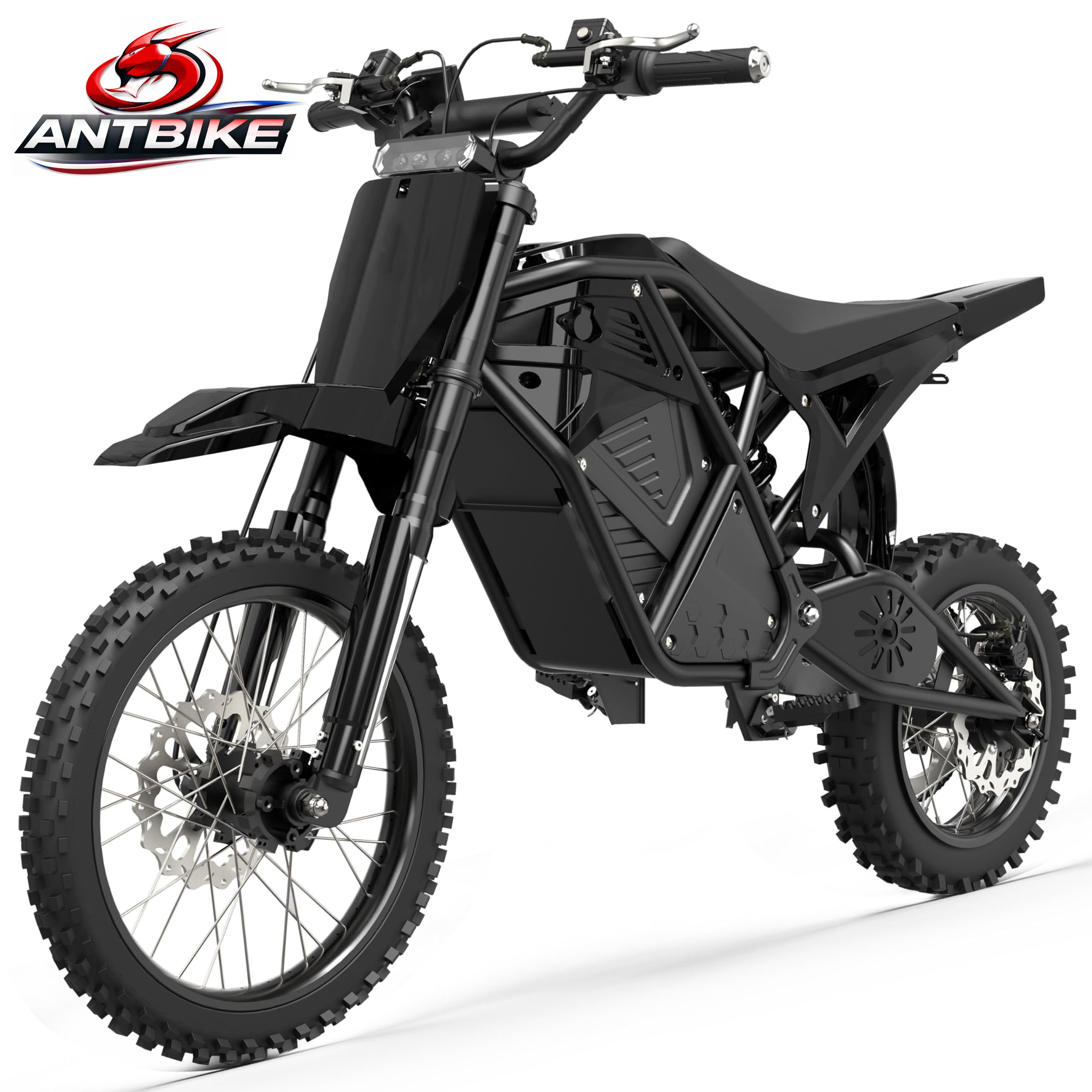 2000W Electric Dirt Bike for Teens Adults,14"/12"Fat Tire Electric Motorcycle,48V23AH Battery Ebike 37MPH Hydraulic Brakes Mountain Off-Road EBike Fit Age 13+UL2849