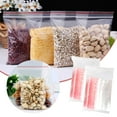 thumbnail image 1 of 200PC Self-Sealing Bags (2 Sets) - Mini Plastic Storage Bags | 2 Inch Clear Resealable Bags for Small Items | Perfect for Jewelry, Crafts & Kitchen Storage | Hand-Patted for Easy Sealing(Clear), 1 of 7