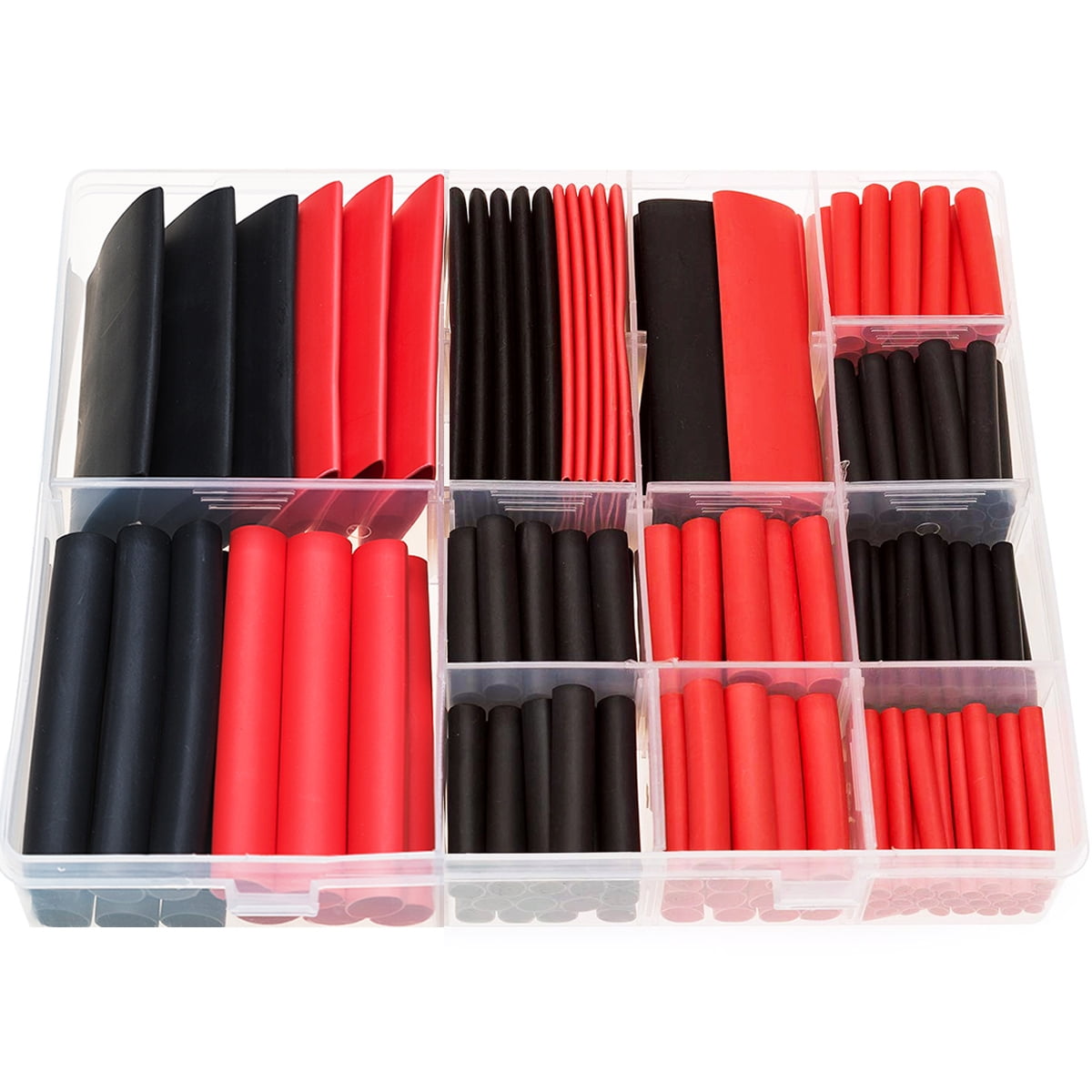 200PCS 3 1 Heat Shrink Tubing Dual wall Adhesive Lined Tube 7 Sizes 1 200pcs-3-1-heat-shrink-tubing-dual-wall-adhesive-lined-tube-7-sizes-1