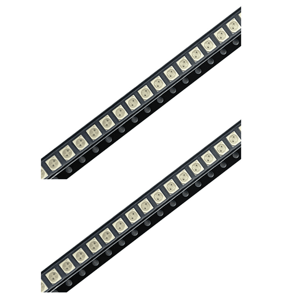200PCS 3528 +Yellow PLCC-4 Reverse Pole ,617Nm+587Nm , 50MA 2V 0.1W Bicolor SMD LED Light Beads LAYT67B