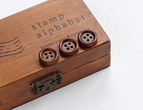 200PCS 5/8 Inch (15mm) Brown Color Wooden Buttons DIY Crafts Button Sewing Project