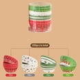 thumbnail image 1 of 200PCS Christmas Muffin Cupcake DIY Pastry Tools Cake Liner Baking Cup Chocolate Paper Liners Muffin Cases Cake Paper Cups Wrappers, 1 of 8