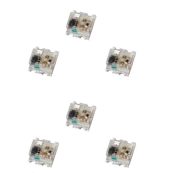 200PCS DC5V WS2812 2020 LED Chip Mini SMD Addressable Digital RGB Full Color LED Chip Pixels for LED Strip Screen,200 x DC5V WS2812 2020 LED Chip,White