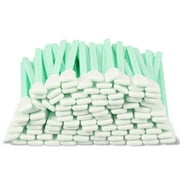 200PCS Dust Free Cleaning Swab Stick for Camera Lense Double Sided Industrial Cotton Swab Wiper Sponge Tip for Lab Equipment