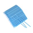 thumbnail image 1 of 200PCS Micro Brush Applicator Disposable Micro Cotton Swabs for Eyelash Extensions Makeup Clean (Blue), 1 of 5