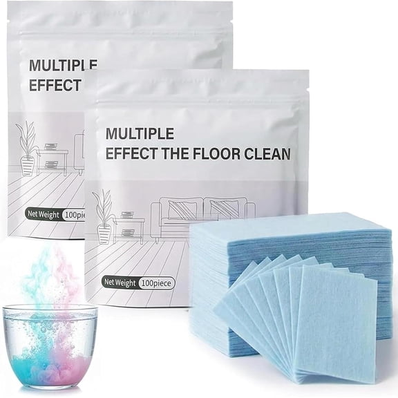 200PCS Multi Effect Floor Cleaning Tablets,Dissolvable Wood Cleaner Tablets For Mopping For Hardwood Laminate Tile Walls Maintenance Glass