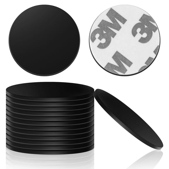 200PCS NFC Stickers Tags, 25mm Rewritable NTAG215 Blank NFC Cards with Adhesive Back, 504 Bytes Memory NFC Coin Card Chip for NFC Enabled Devices Phone Calls Automatically Commands, Black