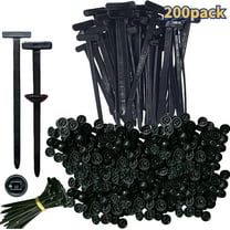 200PCS Nylon Universal Cable Tie Buckle for Car, Automotive Zipper Clips, Car Daily Repair, Applicable Toengine Lower Guard Plates, Fender Linings, Trunkclips，Bumper Retainer,Door Panel Fastener