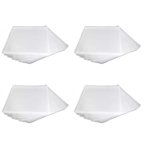 200PCS OPP Gel Record Protective Cover for Turntable Player LP Vinyl Record Bag Flat Open