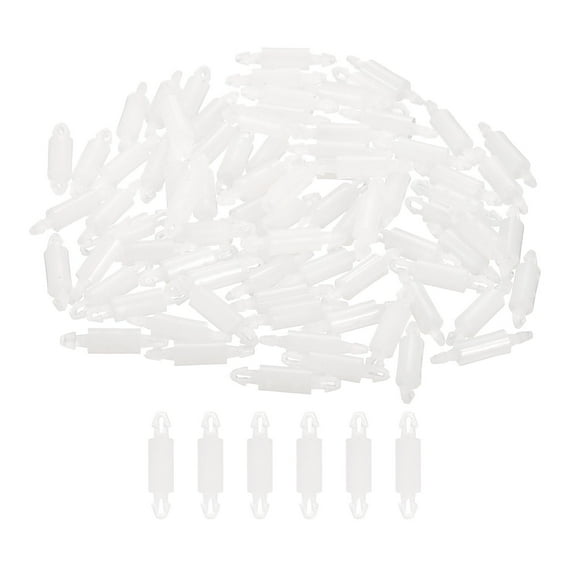 200PCS PCB Board Isolation Column, Nylon Reverse Locking Circuit Board Clips Standoff Support Height 7mm /0.28"