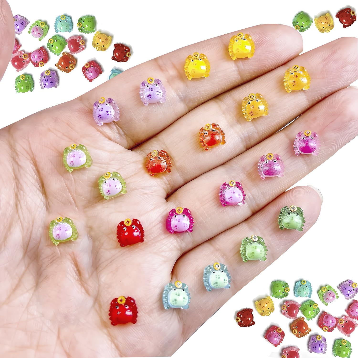 200PCS Resin Turtle for Crafts Dollhouse Miniatures Resin Mini Things ...