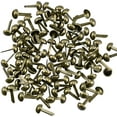 thumbnail image 1 of 200PCS Round Paper Fasteners 8 x 15 mm Round Metal Brads Bronze Plated Scrapbooking Brads for Art Crafting School Project Decorative DIY Supplies (Bronze), 1 of 5