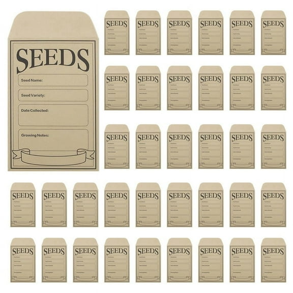 200 x Seed Packets Envelopes-brown