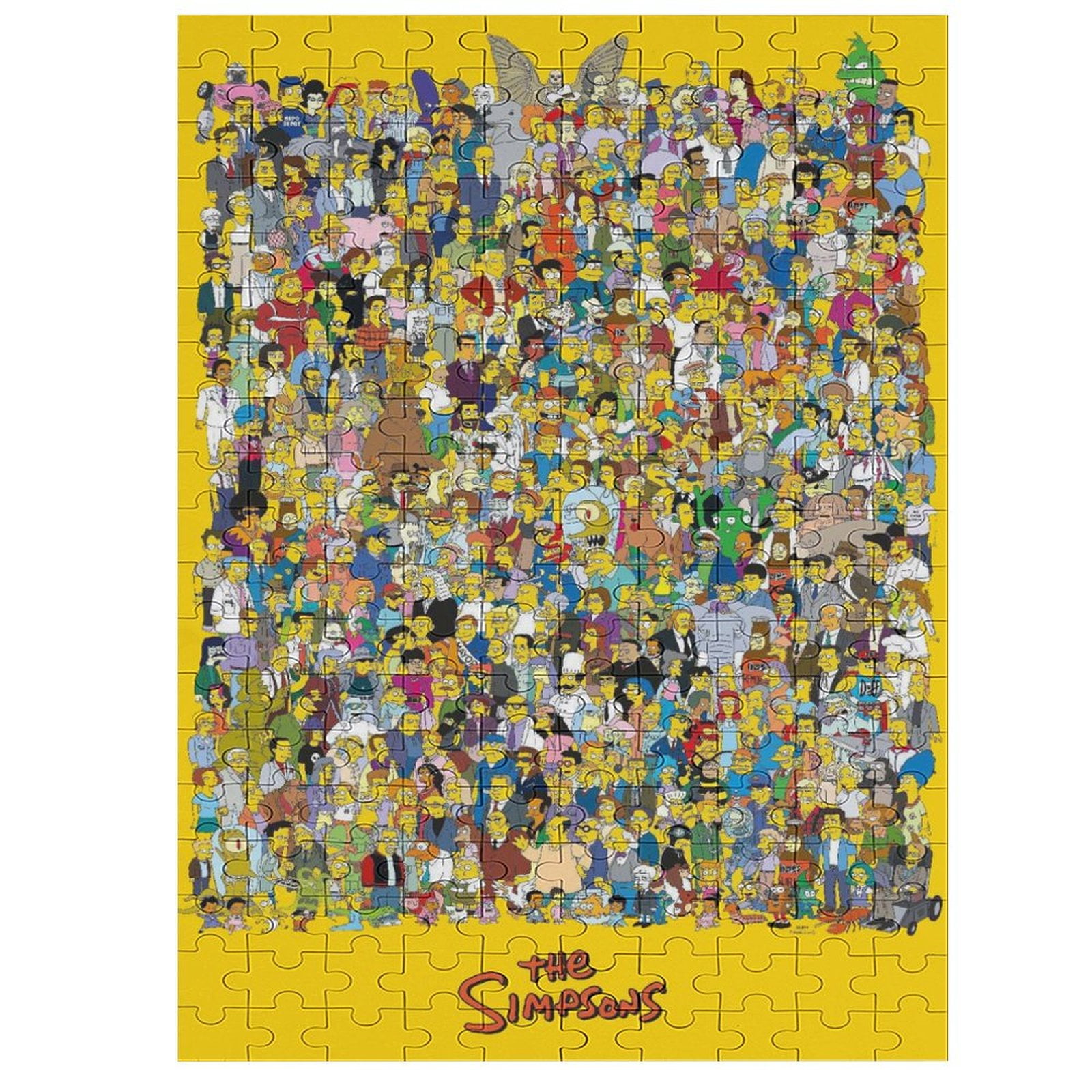500PCS Simpsons Jigsaw Puzzles Cartoon Anime Picture Puzzle