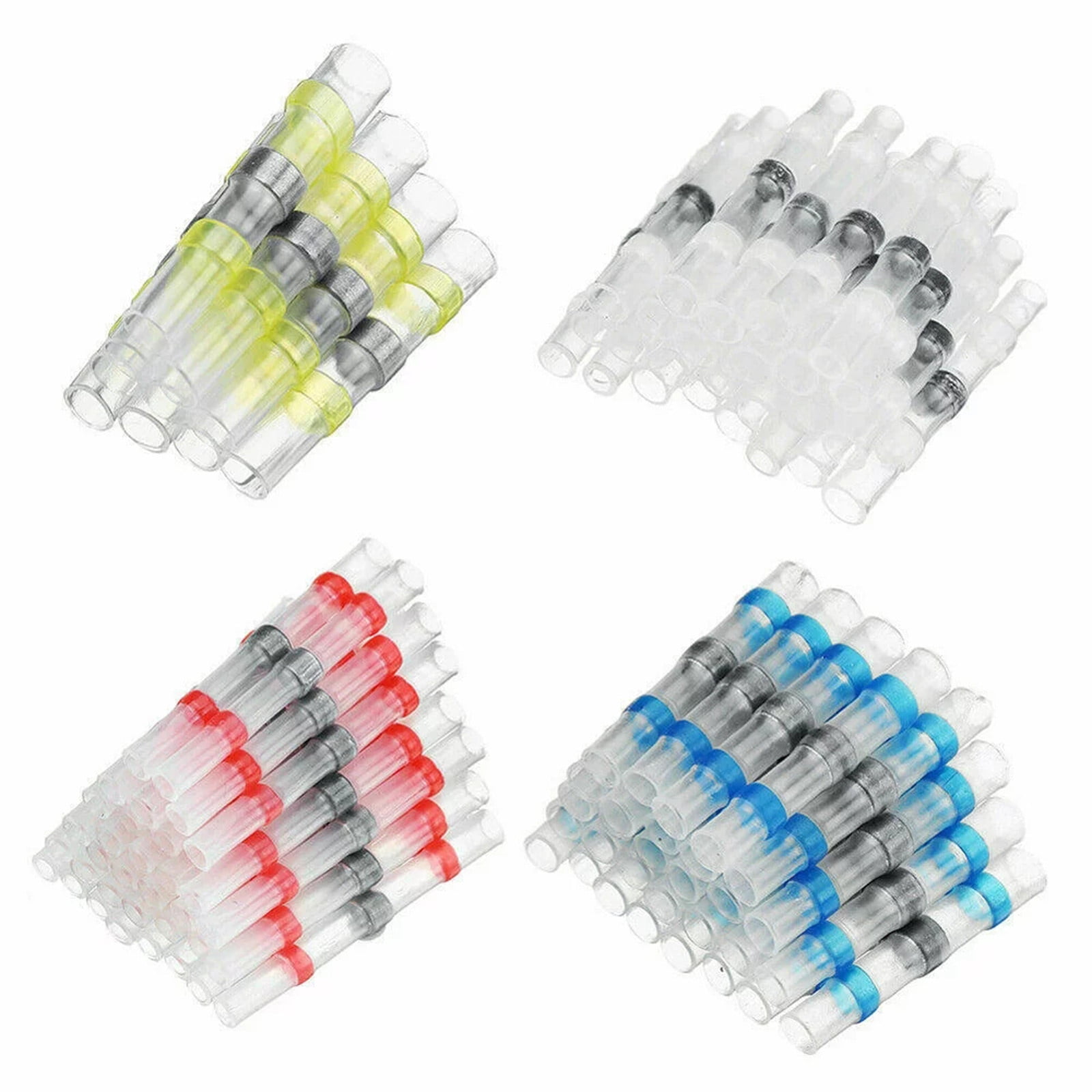 200PCS Solderstick Connector Kit Solder Ring Terminal Connector