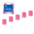 thumbnail image 1 of 200PCS Swabs Swab Shape for Cavity Cleaning Sponge Swab Flavored Swabs Mouth Sponge Swabsticks for Mouth Cleaning for Cleaning ( Pink ), 1 of 6