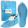 thumbnail image 1 of 200PCs 100% Latex Free Anti-Slip Disposable Non-Woven PP Shoes Cover by VASTMED | Shoe & Boot Covers for Indoors | Durable, Non-Slip, Treads, Water Resistant, 1 of 7