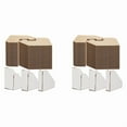 thumbnail image 1 of 200Pack Adjustable Cardboard Corner Protectors, Fit 1In,1.5In and 2.1In Frames,Corner Protectors for Shipping,Protector,200 x Adjustable Cardboard Corner Protectors,White & Brown, 1 of 7