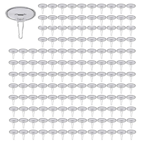 200Pack Ceiling Hooks Adhesive Removable Wall Hanger, 2cm Disc Sticky Ceiling Hooks for Festival Wedding Christmas Decor,200Pack Ceiling Hooks,Transparent