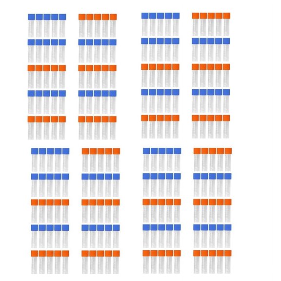 200Pcs 1.8ml Plastic Graduated 0.063oz Cryovial Tube Sample Pipe with Seal Cap
