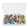 200Pcs/100Pcs Fishing Lure Beads Fish Eye Fishing Beads Hard Plastic