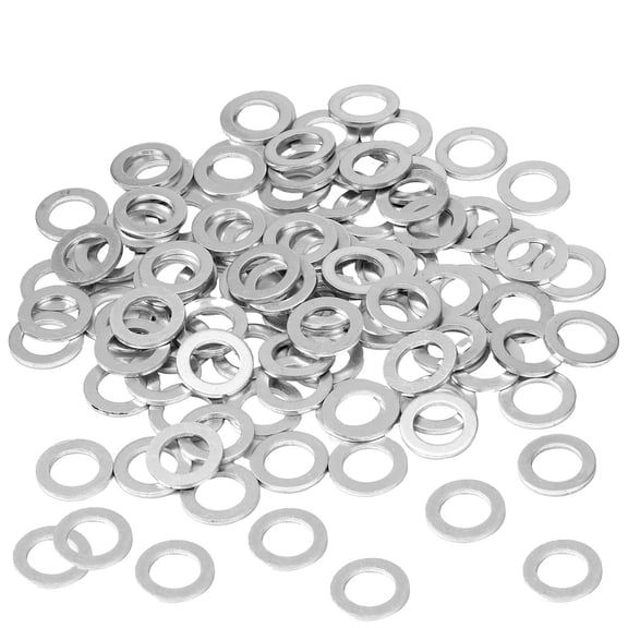 200Pcs 14mm Aluminum Crush Washers, Oil Drain Plug Gaskets, Fits Honda Civic OEM 94109-14000