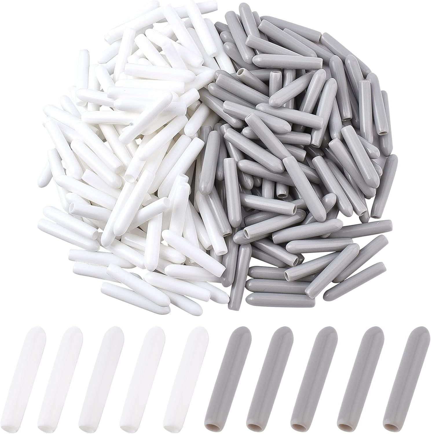 200Pcs 2 Colors Dishwasher Rack Caps Dishwasher Rack Tip Tine Cover 1