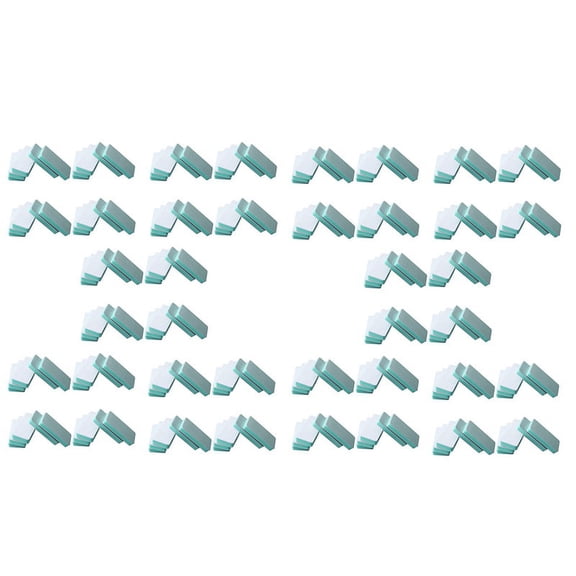 200Pcs 2 Ways Nail Art File Buffer Polishing Block Smooth Shine Manicure Tips Tools