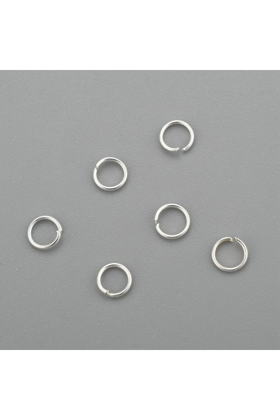 200Pcs 304 Stainless Steel Jump Rings 2.5mm Open Jump Rings Silver Thick Chainmail Making Jewelry Findings for Jewelry Making Supplies and Necklace Repair