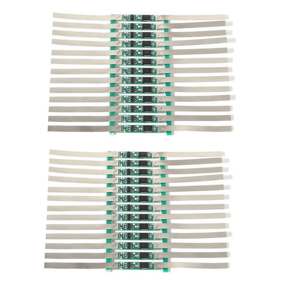 200Pcs 3A Protection Board for 1S 3.7V 18650 Li-Ion Lithium Battery