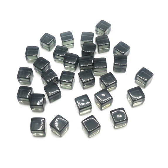 200Pcs 6 Side 8mm Clear Dices Educational Dices Engraving Acrylic Dices D6 Dices Party Family Board Game Dices