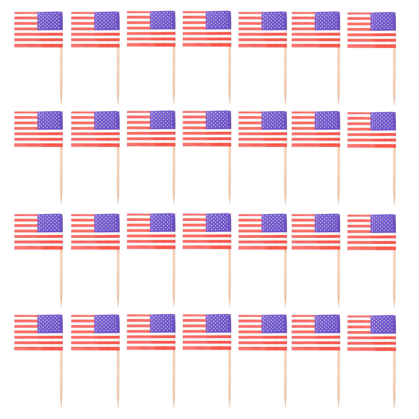 Jojofuny 200 Pcs Drapeaux Cure-Dents Vides Noirs – Marqueurs Fromage, Cupcakes, Apéro & Fêtes, 6.5x3.5 Cm