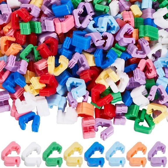 200Pcs Balloon Clips V Shape Balloon Arch Clips Balloon Tie Tool Colorful Balloon Clamps Balloon Clip Holders Plastic Balloon Tool for Wedding Christmas Birthday Party Decoration Mixed Color
