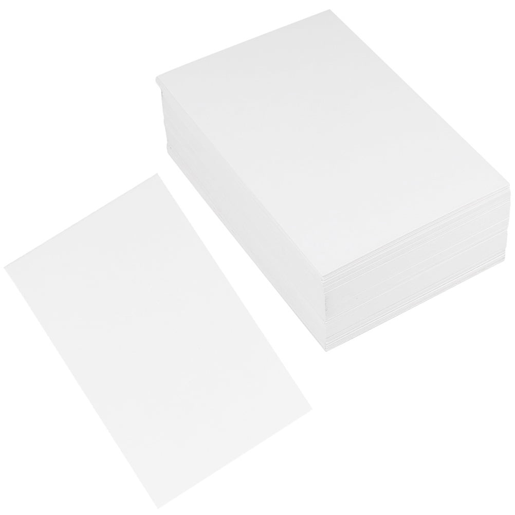 100 Sheet Blank Watercolor Cards with Envelopes, 140 LB / 300 GSM  Heavyweight Wh