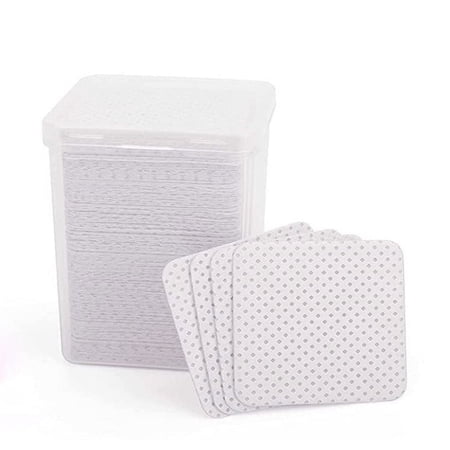 200Pcs/Box Lint Free Gel Nail Polish Remover Pads High Quality Beauty Wipes WHITE LINT-FREE WIPES