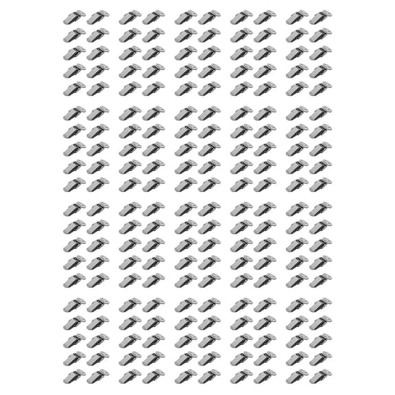 200Pcs Cabinet Spring Loaded Iron Straight Loop Toggle Latch 45Mm Length