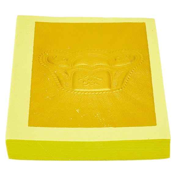 200Pcs Chinese Ingot Paper Gold Foil Paper for DIY Craft Rectangle Gold 130x102x0.1mm for making