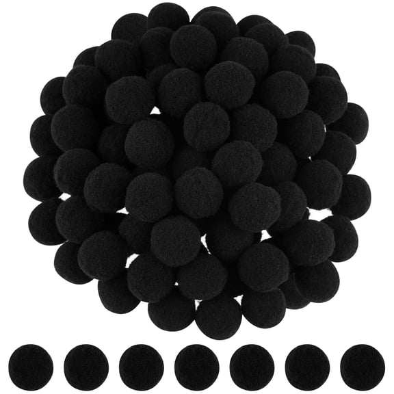 200Pcs Craft Pom Poms 1 Inch Felt Balls for DIY Art Crafts Projects and Decorations