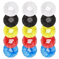 200Pcs Disposable Microphone Cover,Handheld Windscreen for KTV Recording Studio Karaoke(Mixed Colors)